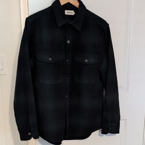 Taylor Stitch Black Lightweight Shirt Jacket